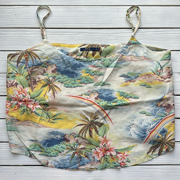 Polo Ralph Lauren Hawaiian Print Camisole sz XL - Picture 3 of 7